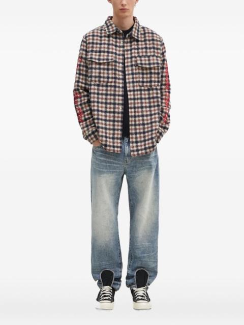 BILLIONAIRE BOYS CLUB check-pattern shirt