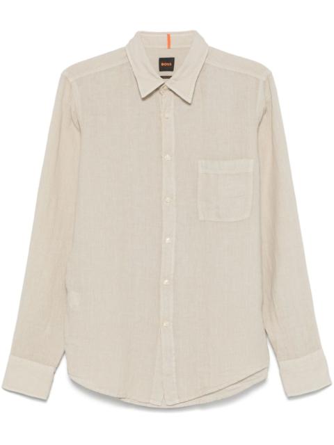 BOSS linen shirt