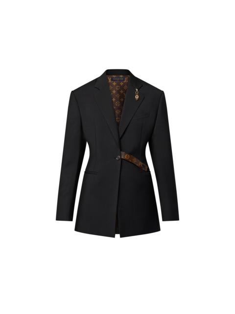 Louis Vuitton Monogram Belt Blazer