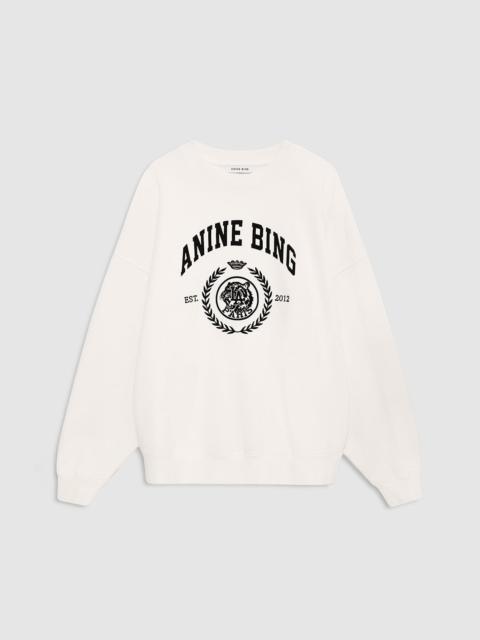Miles Sweatshirt Collegiate - Cream