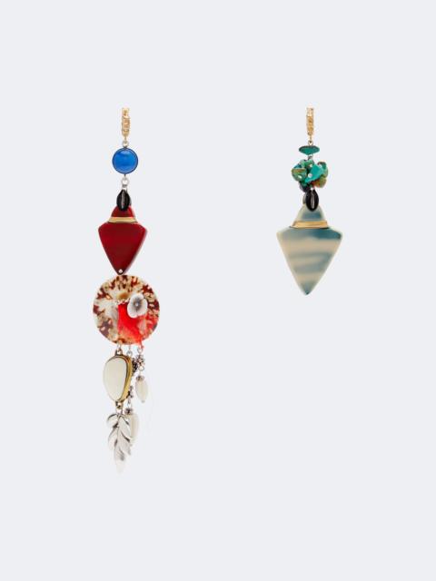 Isabel Marant Anna asymmetric drop earrings