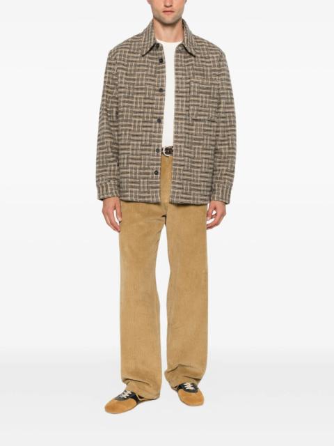 A.P.C. A.p.c. Check-pattern Button-down Shirt