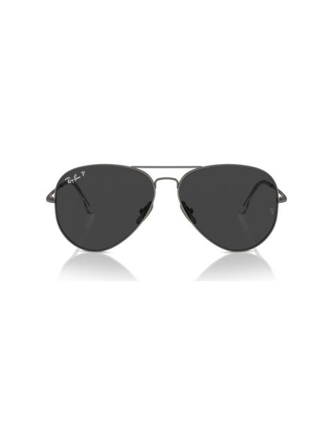 RB8089 Aviator Titanium