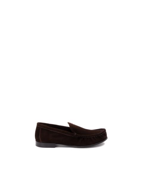 Miu Miu Leather Loafers