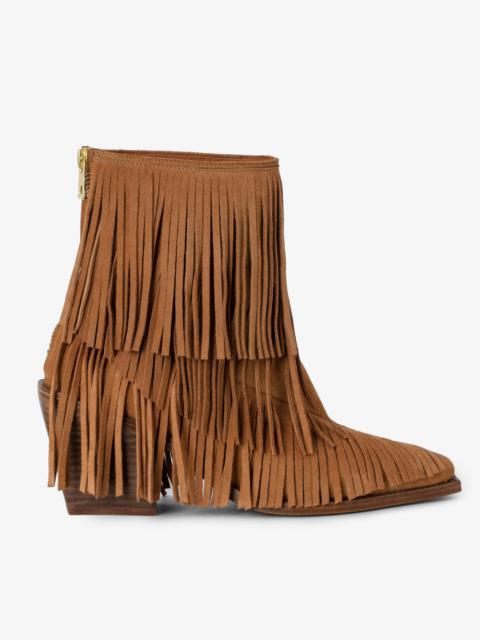 Zadig & Voltaire Cara Suede Ankle Boots