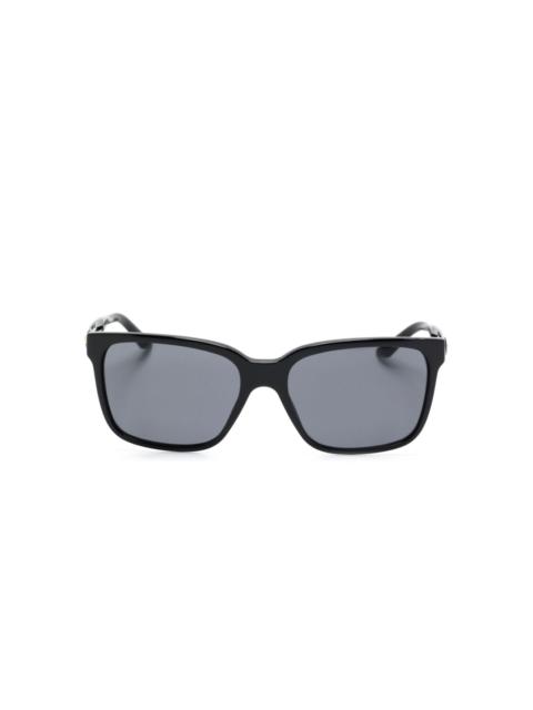 VERSACE Medusa-plaque square-frame sunglasses