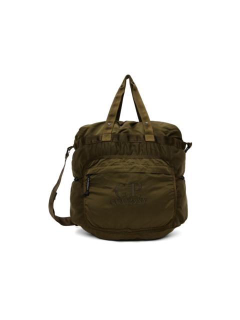 C.P. Company Khaki Nylon B Crossbody Messenger Bag