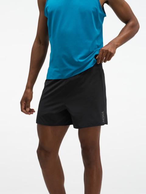 HOKA Men's Glide Short 5" Brief in Black