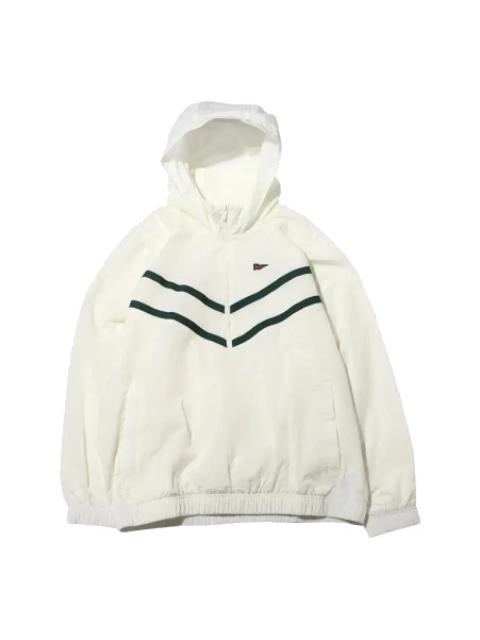 Nike Nike Sportswear Wind Runner 1/2 Half Zip Top 'Sail Noble Green' FD0903-133
