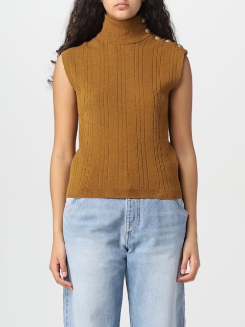Balmain Balmain top in cotton blend