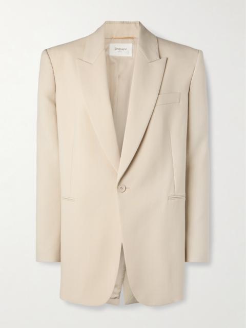 SAINT LAURENT Oversized Wool Blazer