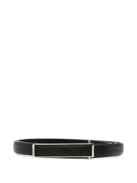 TOM FORD Belt Goat Leather "Shiny Grain"