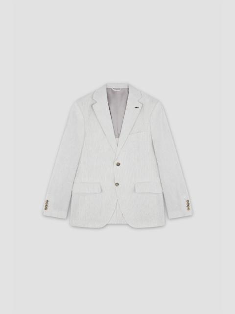 Paul & Shark LINEN BLAZER WITH STRIPED PATTERN
