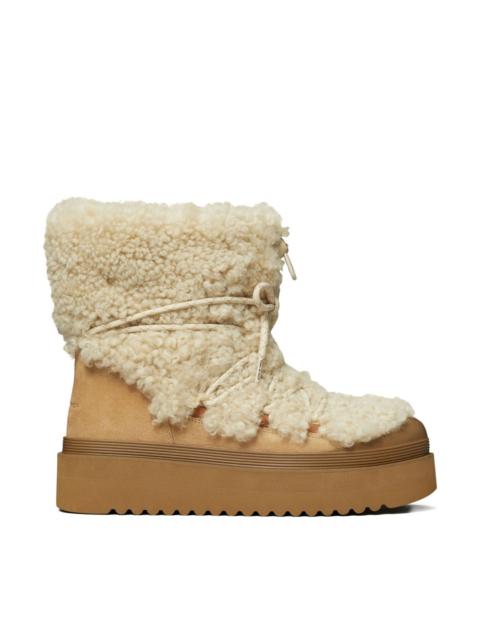 TORY BURCH Mellow shearling boots