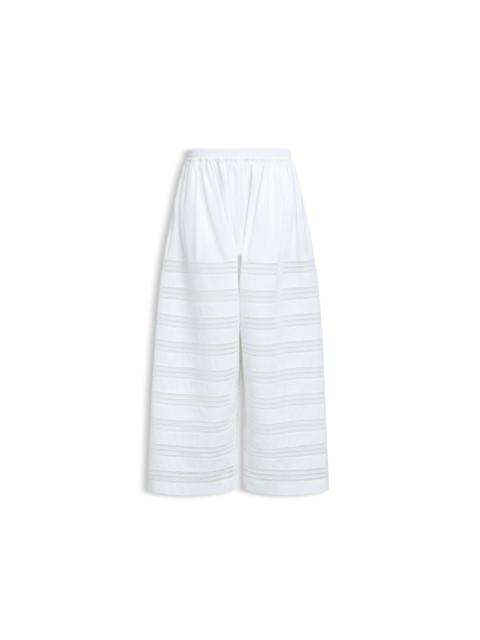 Alaïa ROUND POPLIN PANTS