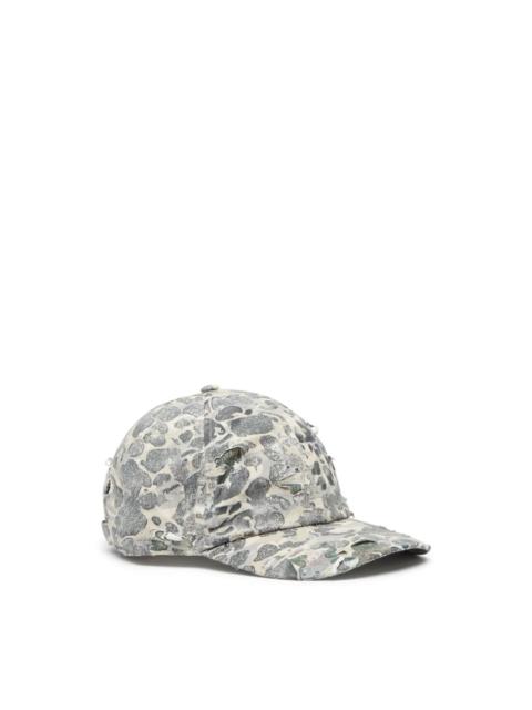 C-Steven camouflage-pattern cap