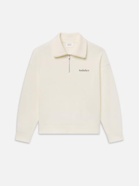 FRAME Sotheby's Half Zip Sweatshirt