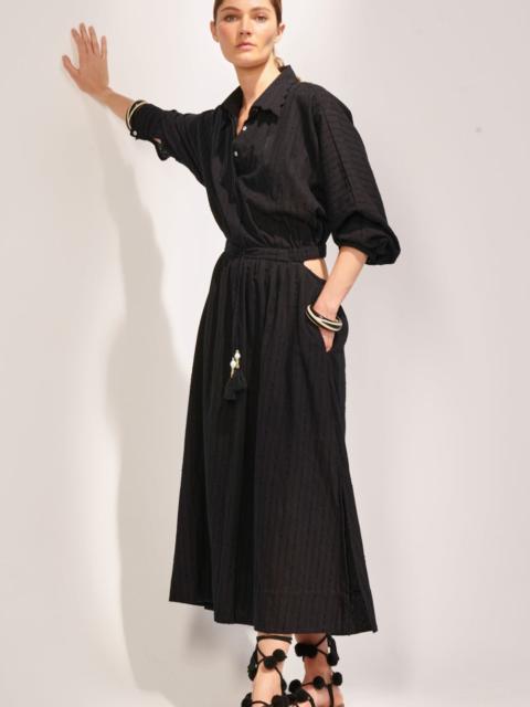 Poupette St Barth Long Dress Sunniva - Black