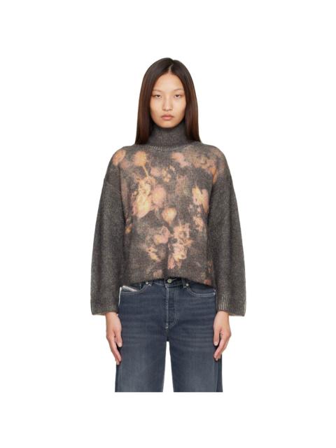 Diesel Gray M-Ciura Turtleneck
