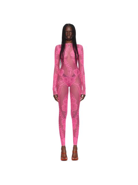 POSTER GIRL Pink Hen Jumpsuit