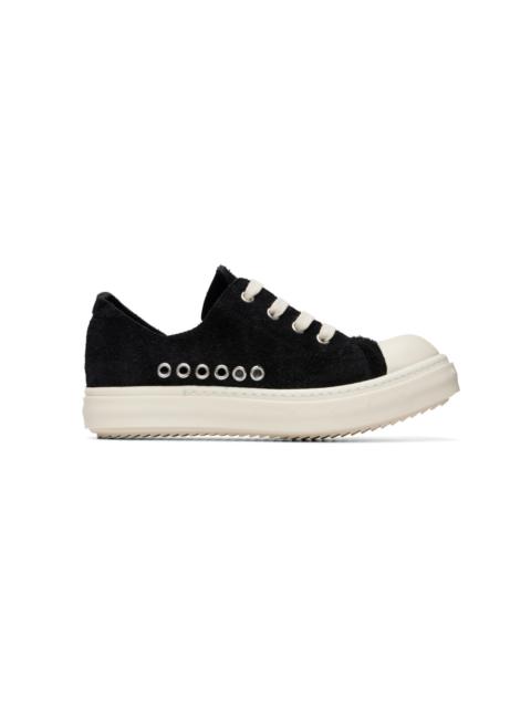 Rick Owens Black Tower 'Tower of Love' Low Sneaks Sneakers