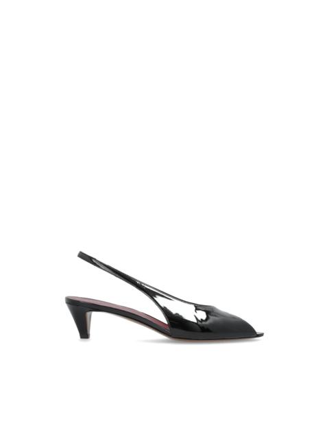 NEOUS Hamal peep-toe slingback pumps