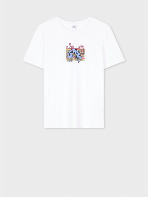 Paul Smith Women's 'Dog Hug' Print T-Shirt