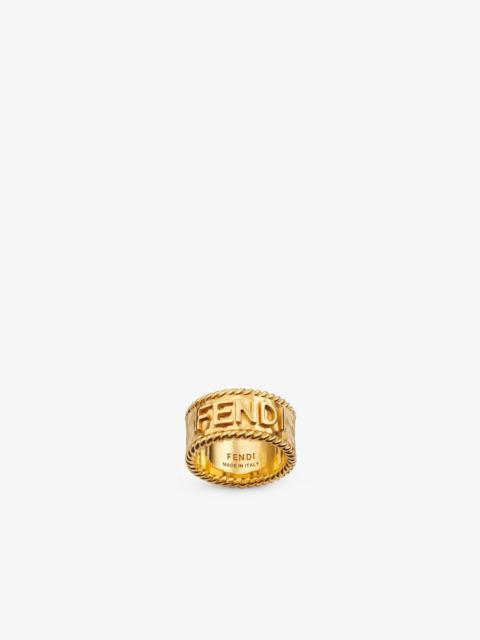 FENDI Gold-colored ring