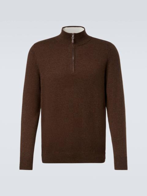 arch4 Mr Fenchurch cashmere half-zip sweater