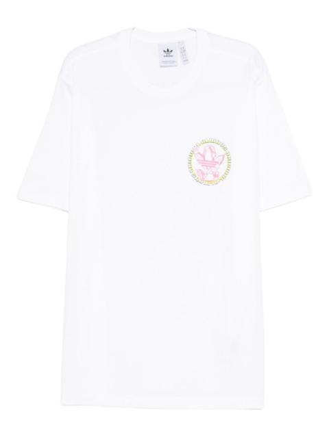 adidas graphic-logo T-shirt