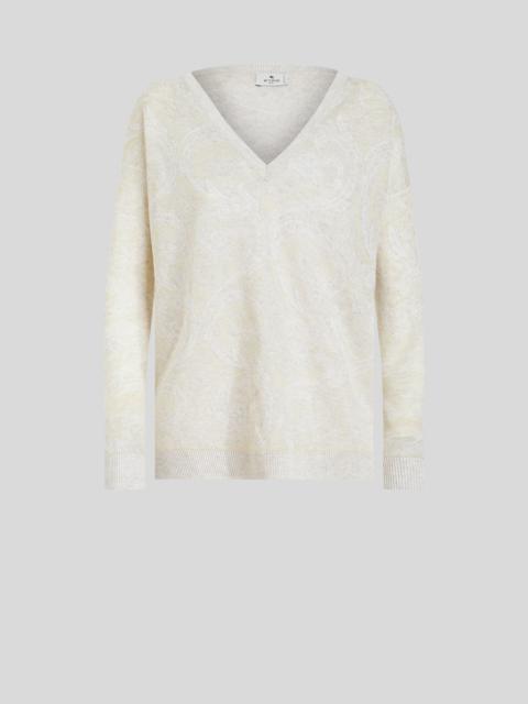 Etro PAISLEY JACQUARD SWEATER
