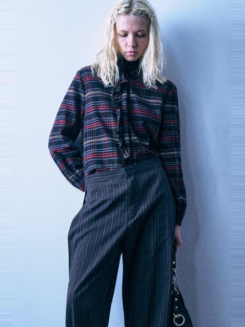 R13 Shrunken Ruffle Shirt