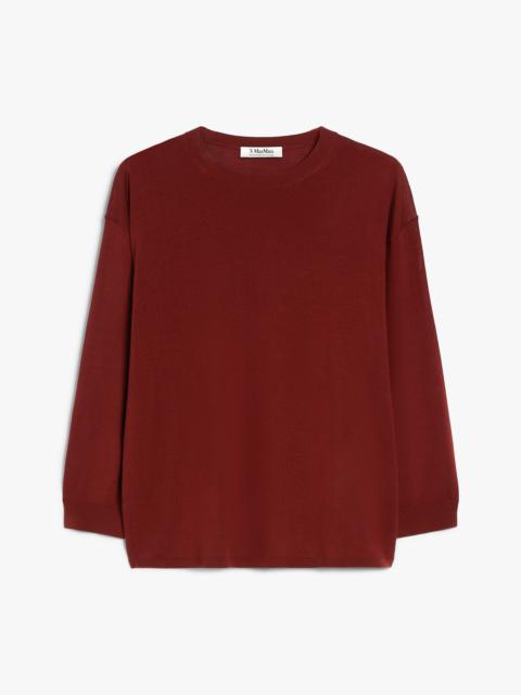 'S Max Mara AMICI Lightweight wool yarn sweater