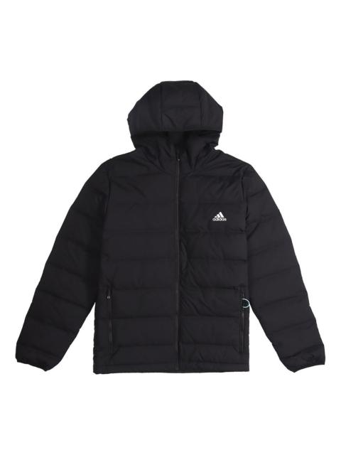adidas adidas Helionic Ho Jkt Stay Warm Sports hooded down Jacket Black BQ2001