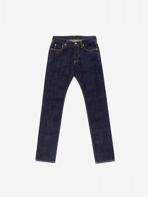 IH-777N 17oz Selvedge Denim Slim Tapered Cut Jeans - Natural Indigo