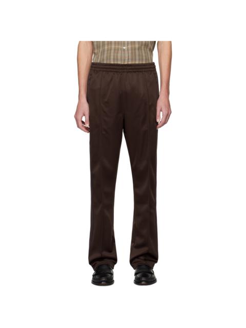 NEEDLES Brown Boot-Cut Track Pants | REVERSIBLE
