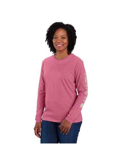 Carhartt Women's Dearborn Loose LS Logo T-Shirt
