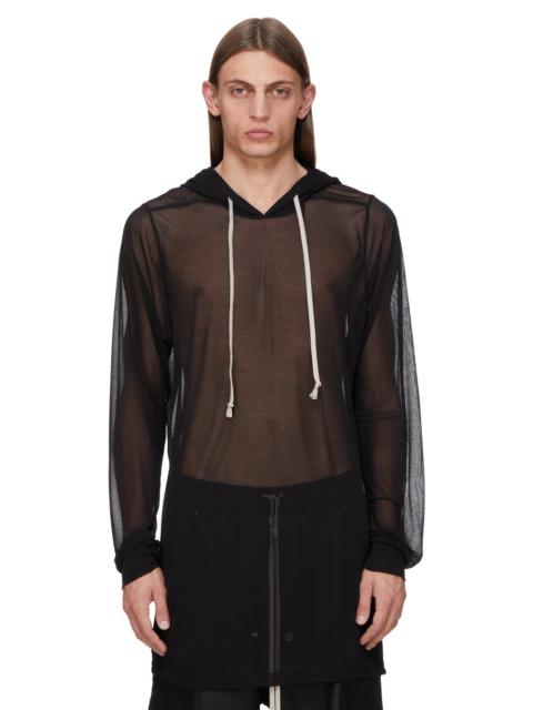 【RICK OWENS】ハリウッドレベルT コットンガーゼジャージ Rick Owens☆コットンジャージのハリウッドブラッドTシャツ
