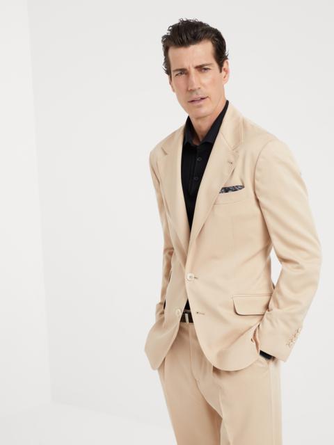 Délavé silk twill deconstructed Cavallo blazer