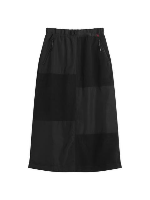 GRAMICCI Gramicci Patchwork Fleece Midi Skirt