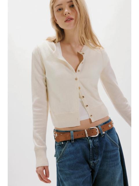 FREE PEOPLE Nocturnal Solid Cashmere Cardi