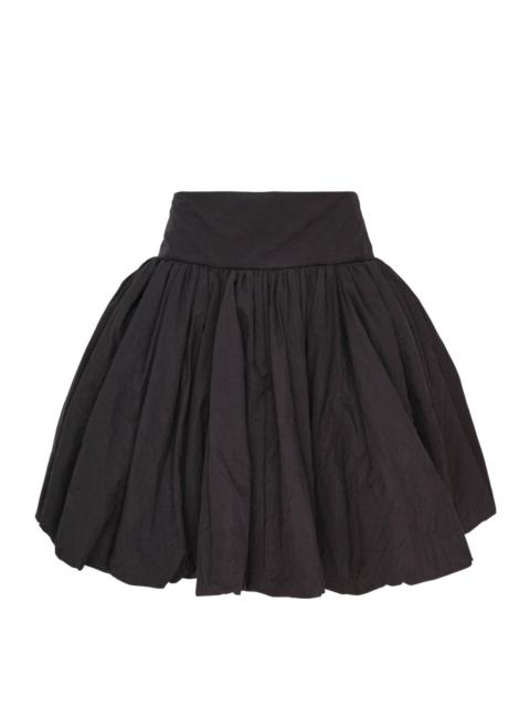 pushBUTTON Black Balloon Volume Skirt