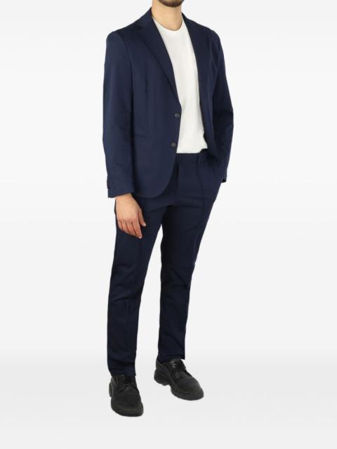 BOSS pressed-crease suit