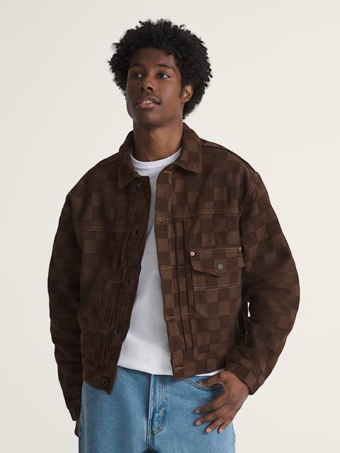 Vans Check-5 Checkerboard Denim Trucker Jacket