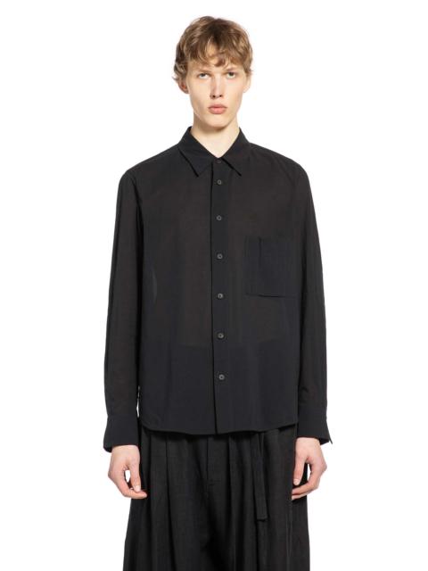 Ziggy Chen Spread Collar Pocket Shirt