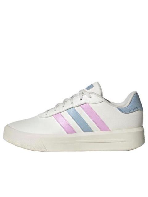 adidas (WMNS) adidas Court Platform Shoes 'Off White Lilac Blue' IE9987