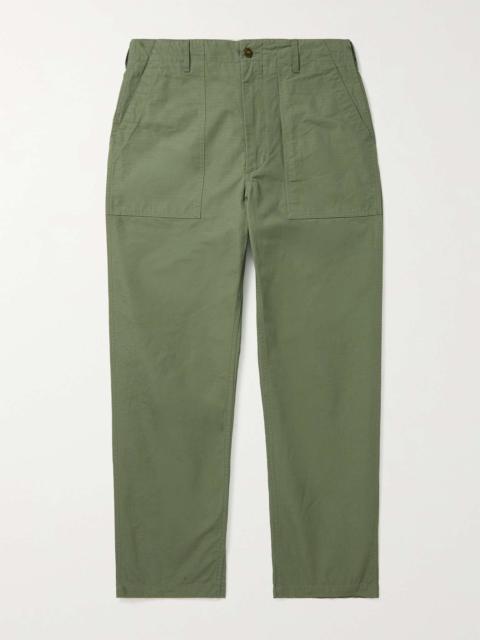 Engineered Garments Fatigue Straight-Leg Canvas Trousers