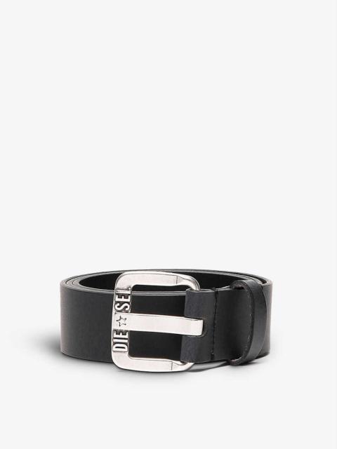 Diesel B-Star Ii logo-embossed leather belt