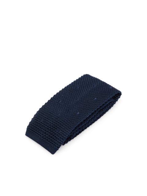 TOM FORD POLKA DOT KNITTED SILK TIE
