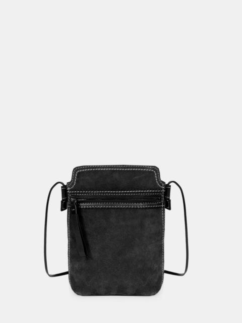 Dries Van Noten SUEDE PHONE POUCH